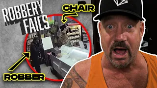 Ex-Jewel Thief Reacts to Robbery Fails #4 - Robberies Gone Wrong