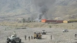 Afghan Taliban attack US base near Pakistan border: officials