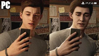 Marvel's Spider-Man Remastered - PC vs PS4 Comparison