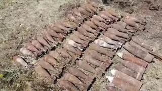 На Дніпропетровщині піротехніками знешкоджено 59 одиниць застарілих боєприпасів