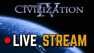 Civilization IV - Live Stream - a VERY HARD Immortal Map