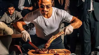 Salt Bae Cutting The Best Meat Compilaton! #Dubai