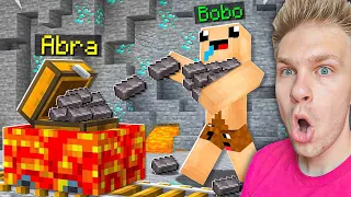 BOBO TRZYMA TO w UKRYCIU w NAJSTARSZEJ BAZIE na BOBOWICACH w Minecraft! 😳