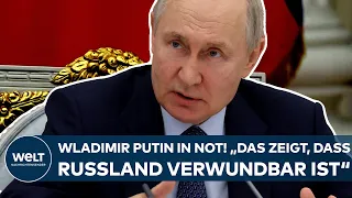 UKRAINE-KRIEG: Wladimir Putin in Not! "Das zeigt, dass Russland verwundbar ist!"