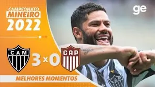 ATLÉTICO-MG 3 x 0 PATROCINENSE | MELHORES MOMENTOS | 4ª RODADA MINEIRO 2022 | ge.globo