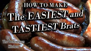 The Best Way To Cook Brats (Hint, it’s NOT by grilling!) CABIN/AIRBNB MEALS