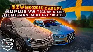 Szwedzkie ZAKUPY #4‼️ KUPUJE VW TIGUAN R-LINE od Dealera ✅️ Zakup AUDI A6 C7 QUATTRO PRIVAT✅️