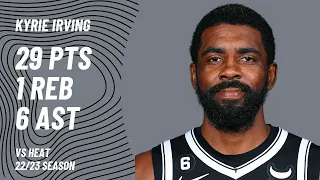 Kyrie Irving vs Miami Heat | Jan 8, 2023