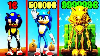 Von 1€ SONIC zu 1.000.000€ SONIC in GTA 5!