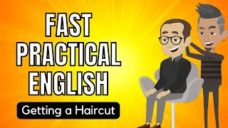 Free English Course - At The Barbershop Getting a haircut - Everyday English Essentials