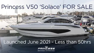 2021 Princess V50 'Solace' - SOLD