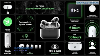 Apple AirPods Pro 2: Upto 6 Hours of Listening Time, Ultimate Audio Upgrade! 🎵 | Super Gadget Review