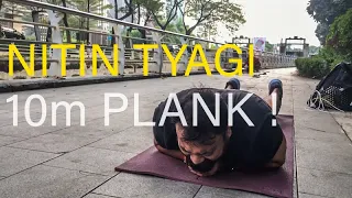 CLIENT’s TRANSFORMATION - NITIN TYAGI 🇮🇳 (5 to 10m PLANK in 5 Months)