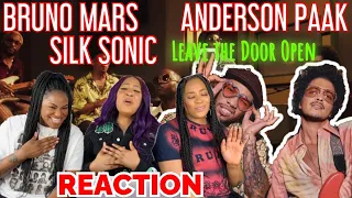 BRUNO MARS - Leave the Door Open (Official Video) ANDERSON PAAK, SILK SONIC | REACTION 🔥 So good!🔥