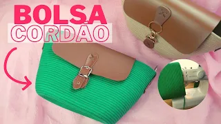 Bolsa de cordão - Uma nova maneira de fazer bolsas que você vai se apaixonar - Novelo Rosa