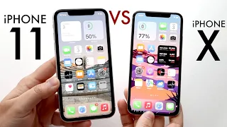 iPhone 11 Vs iPhone X In 2022! (Comparison) (Review)