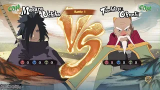 NARUTO SHIPPUDEN: Ultimate Ninja STORM 4 Madara vs Ohnoki (COM vs COM)