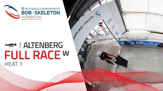 Altenberg | BMW IBSF World Championships 2021 - Women's Skeleton Heat 1 | IBSF Official