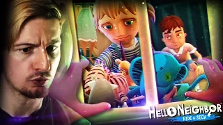 THERE'S SOMEONE ELSE WITH US. || Hello Neighbor: Hide & Seek (CHAPTER 1 ENDING)