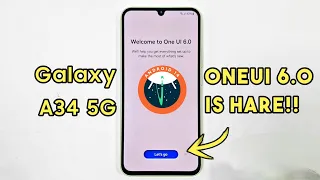 Samsung One UI 6.0 Beta 1 with Android 14 Galaxy A34 5G is HERE! - How To Unrol?