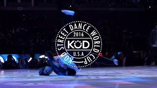 K.O.D. World Cup 2016 Final - B-BOY BREAKING - TEAM FRANCE AND TEAM KOREA