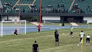 BLACK STARS PLAYERS PENALTY SHOOTOUT @ FIRST TRAINING - 2 PANENKA GOALS & ALL GOALS IN TRAINING 🇬🇭