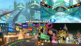 Mario Kart 8 Deluxe - Wave 5 // All 9 Mario Kart Wii Courses & Original [150cc]