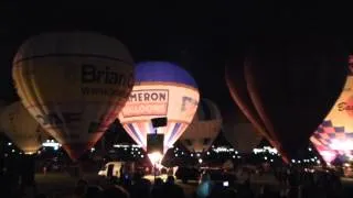 Bristol Balloon Fiesta 2012 - Night Glow