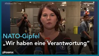 Annalena Baerbock zum NATO-Gipfel und dem Ukraine-Krieg am 29.06.22