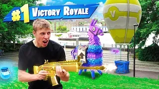 REAL LIFE FORTNITE CHALLENGE