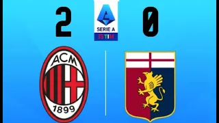 Milan Genoa 2 0 Leao più Messias, il Milan risponde all'Inter e torna in vetta  Genoa sempre più giù