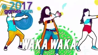 Just Dance 2018 -Waka Waka Full Gameplay (Gamescom 2017)