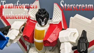 Chuck's Reviews Transformers Authentics Alpha Class Starscream