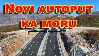 New HIGHWAY to the sea -Montenegro - highway to the sea - section  Podgorica Kolašin summer