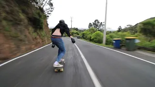 Longboarding NZ: Reid goes to the beach