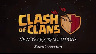 Clash-A-Rama! New Year's Resolutions (tamil version)