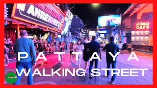 Pattaya Walking Street Thailand  | Walking tour -  4 Aug 2022