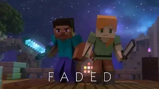 Alan Walker- Faded [Minecraft Music Video] (READ DESCRIPTION)