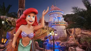 Under the Sea - Journey of The Little Mermaid | Ride & Queue Walkthrough | Magic Kingdom | 4k