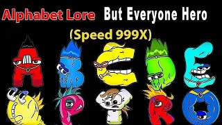 Alphabet Lore But Everyone Evil  Baby  Monster  Super Mario Bros 3 Speed 999X part