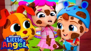 Fun in the Mud! | Nursery Rhymes for kids - Little Angel