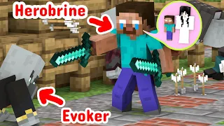 Herobrine Become Hero - Monster School Minecraft Animation