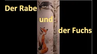 Aesop-Gotthold Ephraim Lessing - Der Rabe und der Fuchs #Fabeln #Tiergeschichten #Märchen