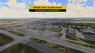 Aerosoft ENGM Oslo | First impression | MSFS