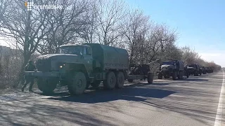 Бойовики самопроголошеної «ДНР» почали відводити важку техніку