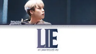 BTS Jimin (방탄소년단 지민) Lie (라이) (Color Coded Lyrics)