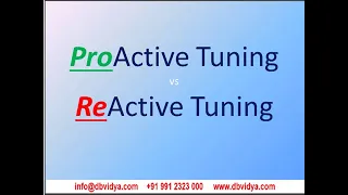 Oracle Proactive Tuning vs Reactive Tuning