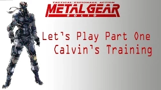Metal Gear Solid Let's Play Part 1 VR Training
