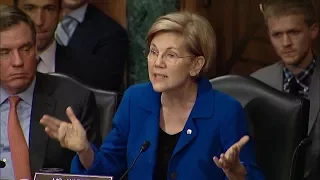 Senator Warren questions former Equifax CEO Richard Smith after massive data hack