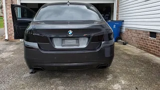 2011 F10 550i VRSF Catless Downpipes + JB4 CRAZY SOUND!